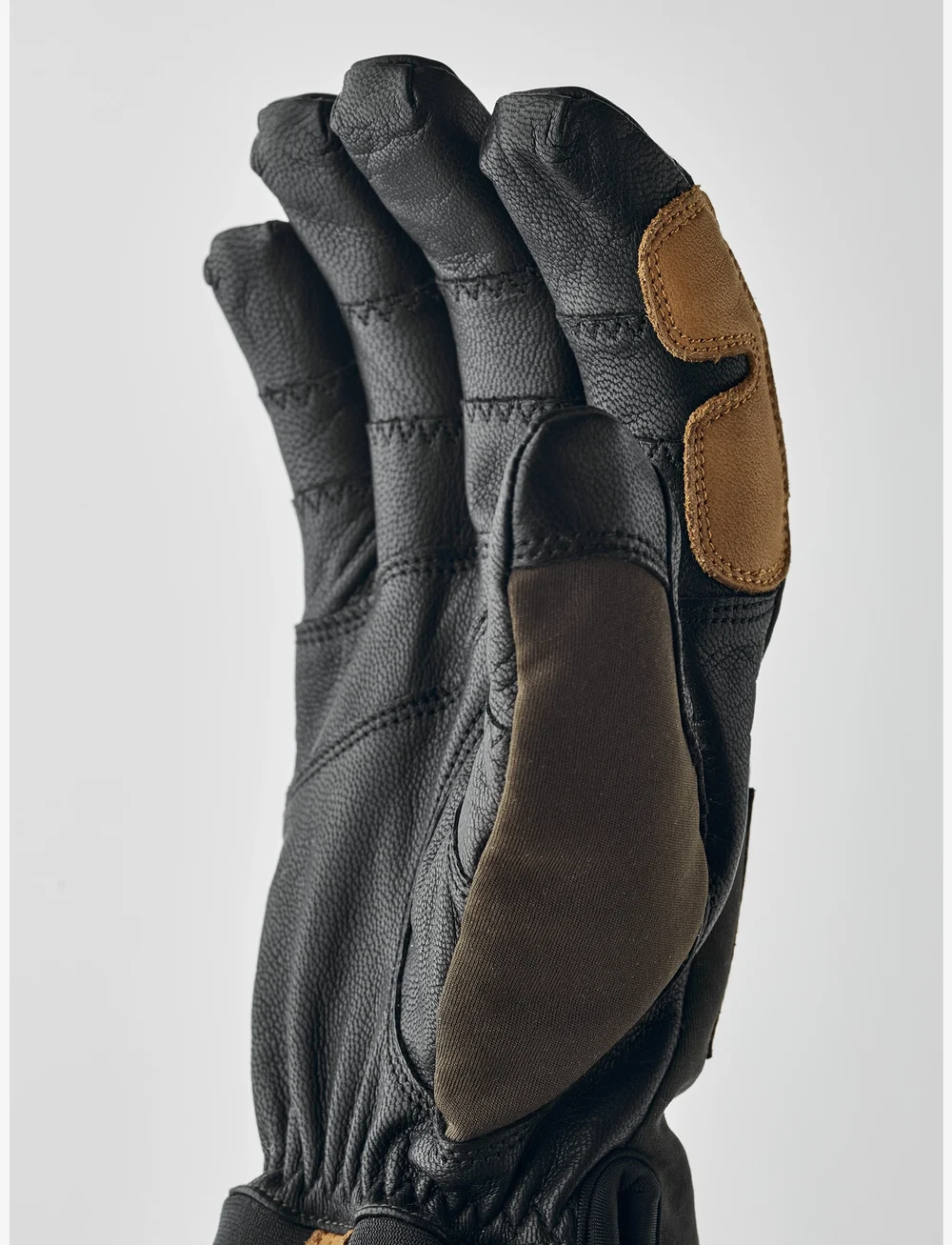 Hestra - Ergo Grip Active Wool Terry - 5 finger Navy/Offwhite - fingerhandsker - dark forest/black - 5