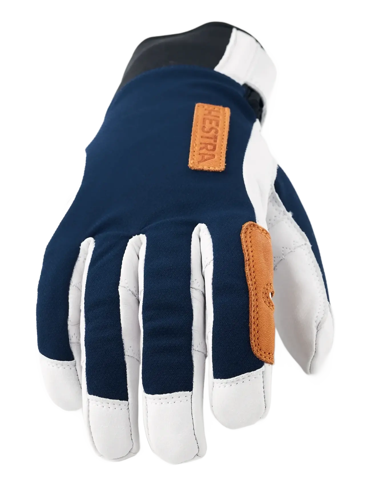 Hestra - Ergo Grip Active Wool Terry - 5 finger - finger gloves - navy/offwhite - 2