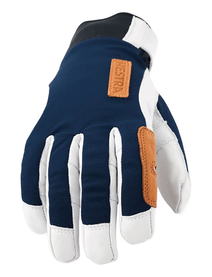 Hestra - Ergo Grip Active Wool Terry - 5 finger - finger gloves - navy/offwhite - 2