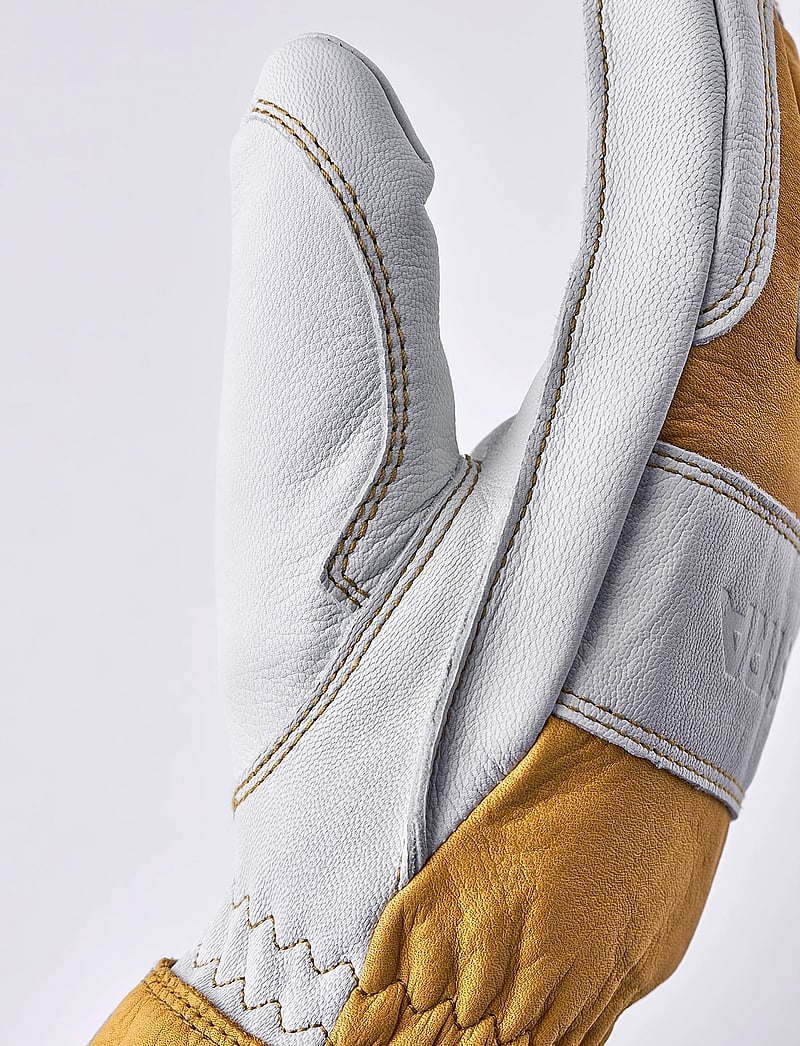 Hestra - Fält Guide Glove - 5 finger Natural yellow/Offwhite - natural yellow/offwhite - 2