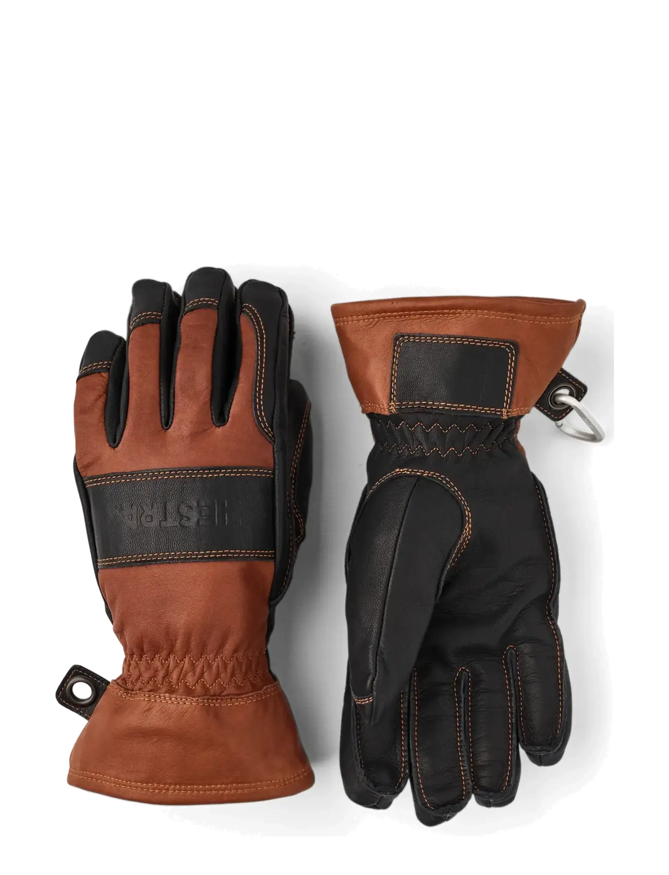 Hestra Fält Guide Glove - 5 finger - Gloves - BROWN/BLACK / brown