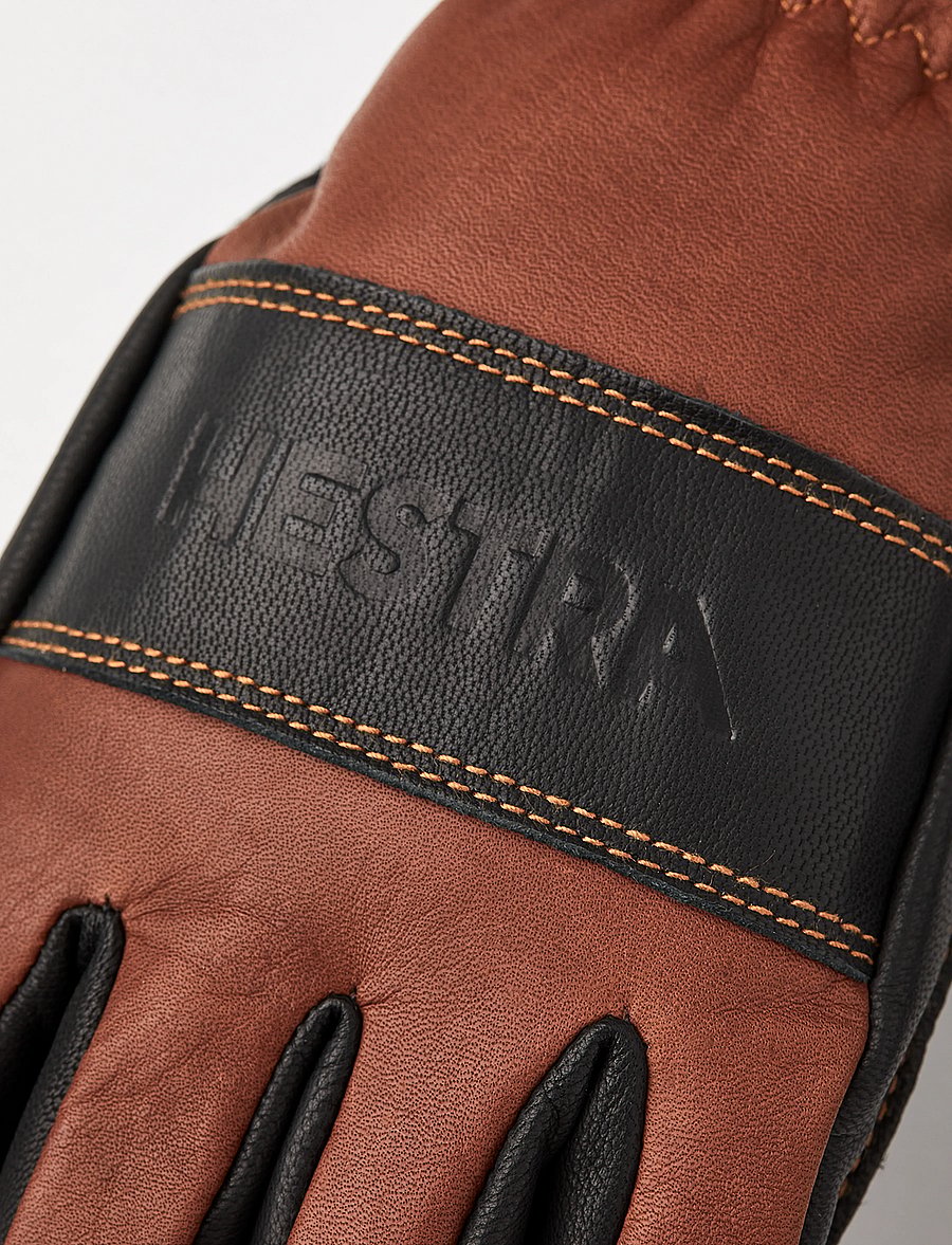 Hestra - Fält Guide Glove - 5 finger - finger gloves - brown/black - 2