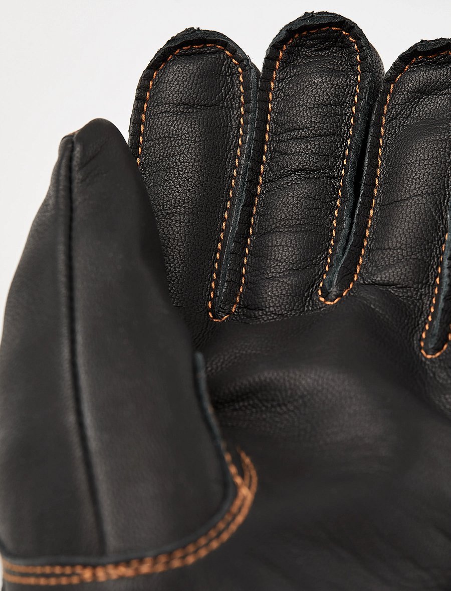 Hestra - Fält Guide Glove - 5 finger - finger gloves - brown/black - 3