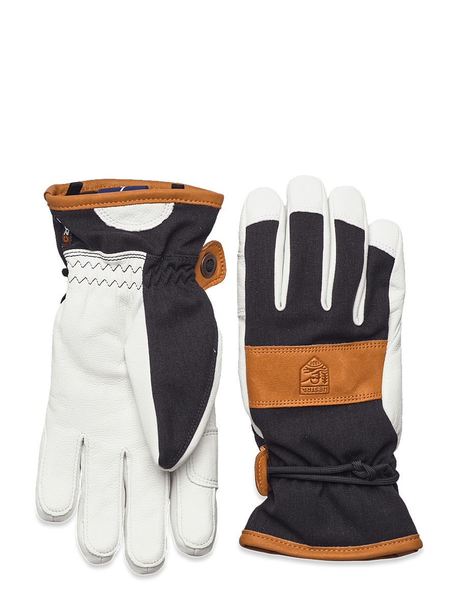 Hestra - Voss CZone - 5 finger - finger gloves - black/cork - 0