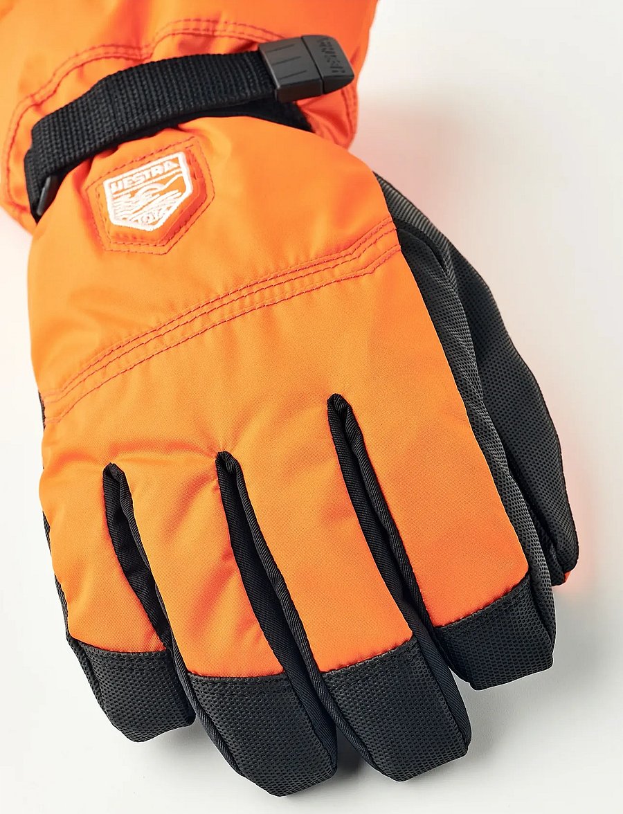 Hestra - Gore-Tex Gauntlet Jr. - 5 finger - handschuhe - orange - 1