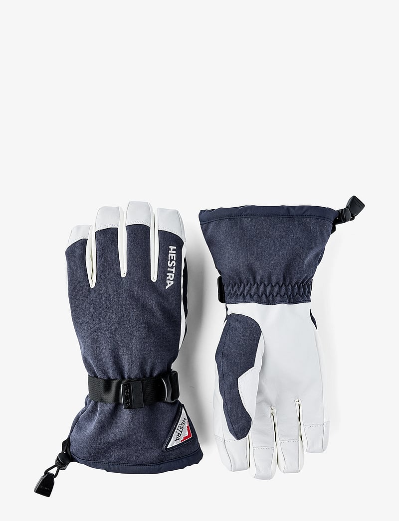 Hestra - Powder Gauntlet - fingerhandschuhe - navy/offwhite - 0