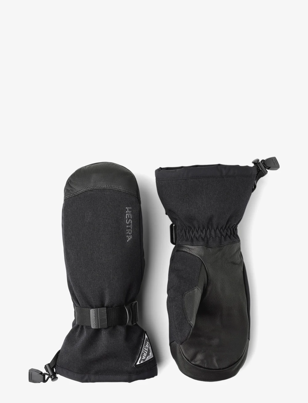Hestra - Powder Gauntlet - mitt Black - luffer - black - 0