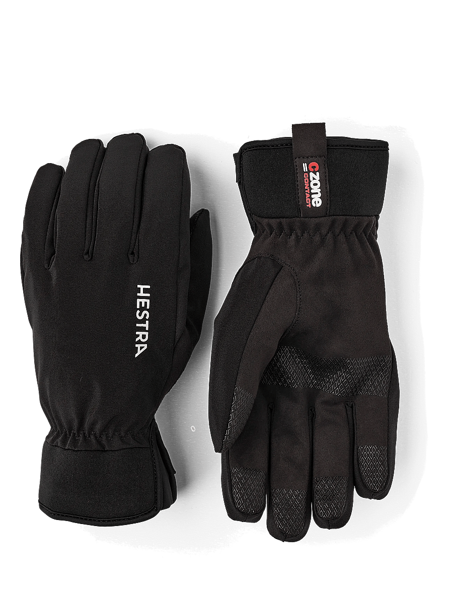 Hestra - CZone Contact Glove -5 finger Dark forest - fingerhandschuhe - black - 0