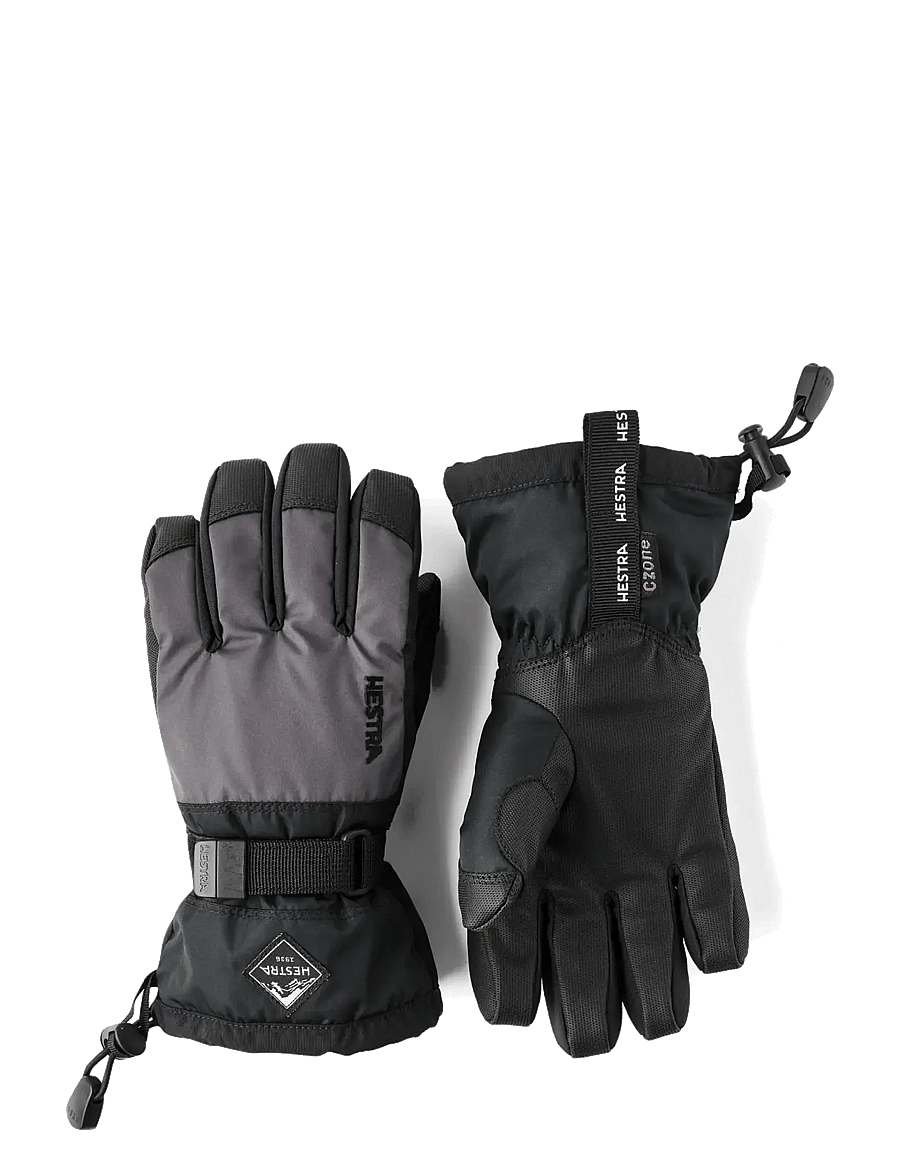 Hestra - Gauntlet CZone Jr. - 5 finger - graphite/black - 1