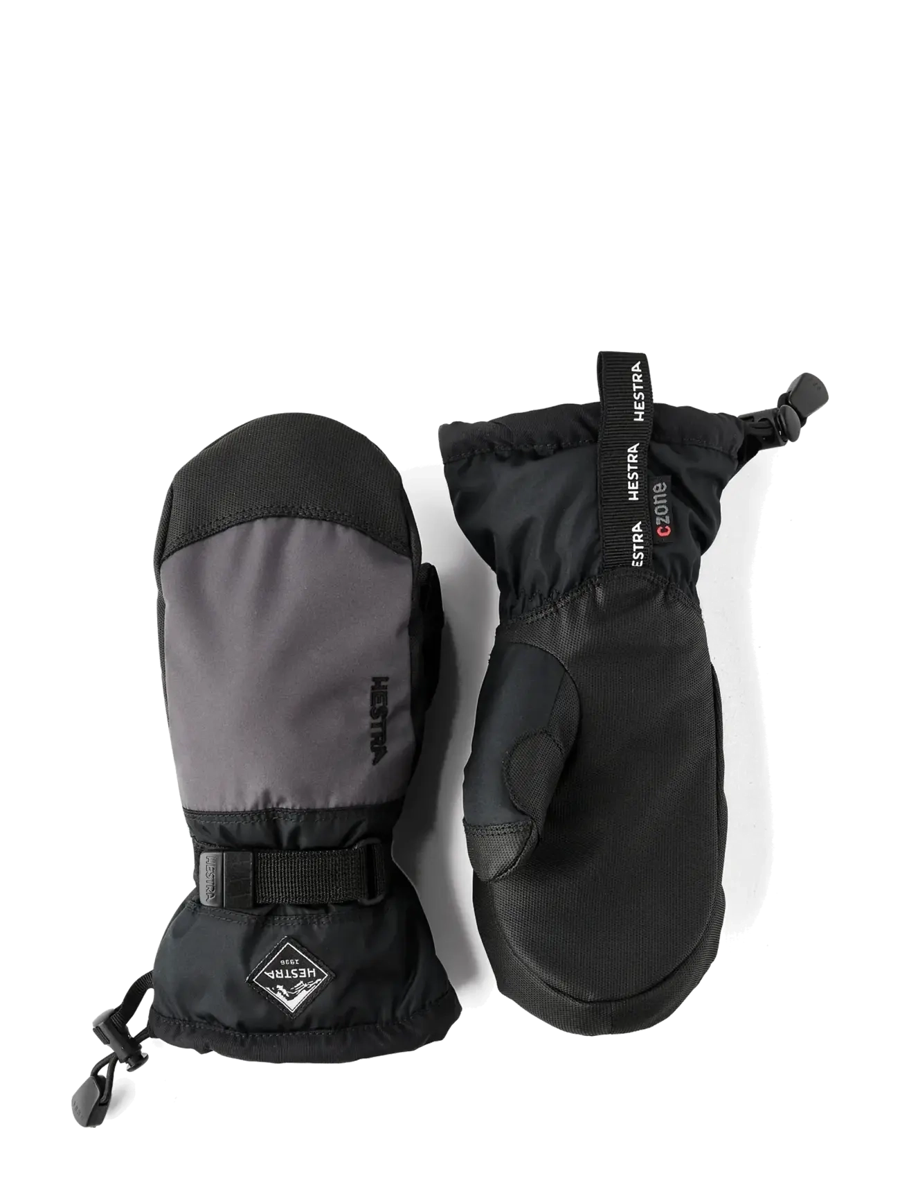 Hestra Gauntlet CZone Jr. - mitt - Inspiration - GRAPHITE/BLACK / black