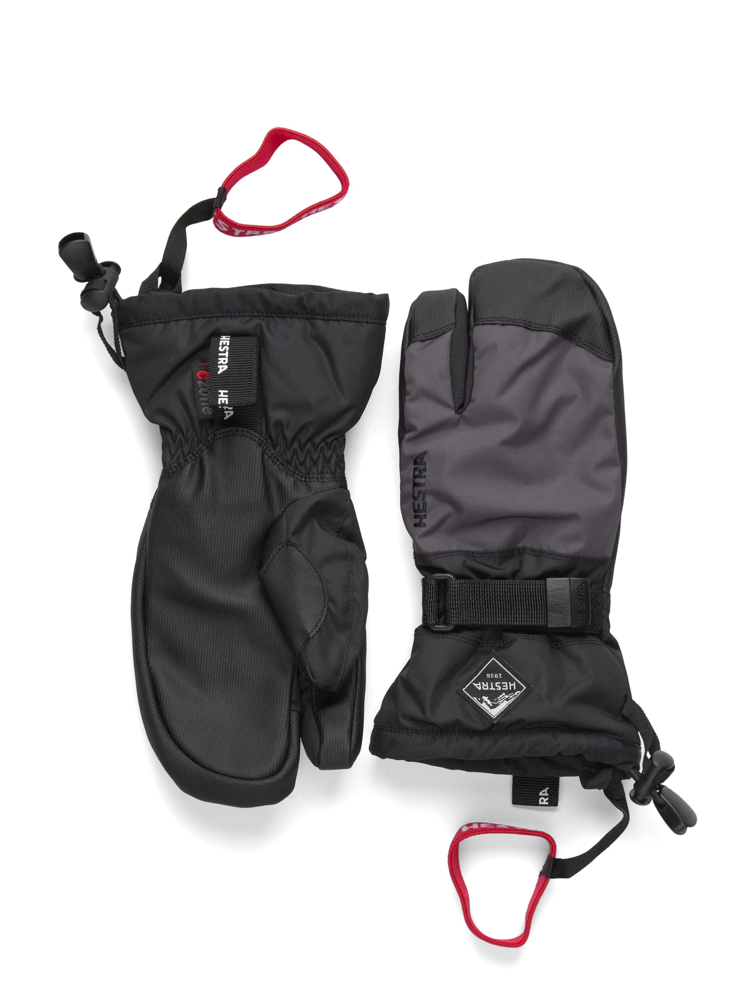 Gauntlet CZone Jr. - 3 finger Graphite/Black - GRAPHITE/BLACK