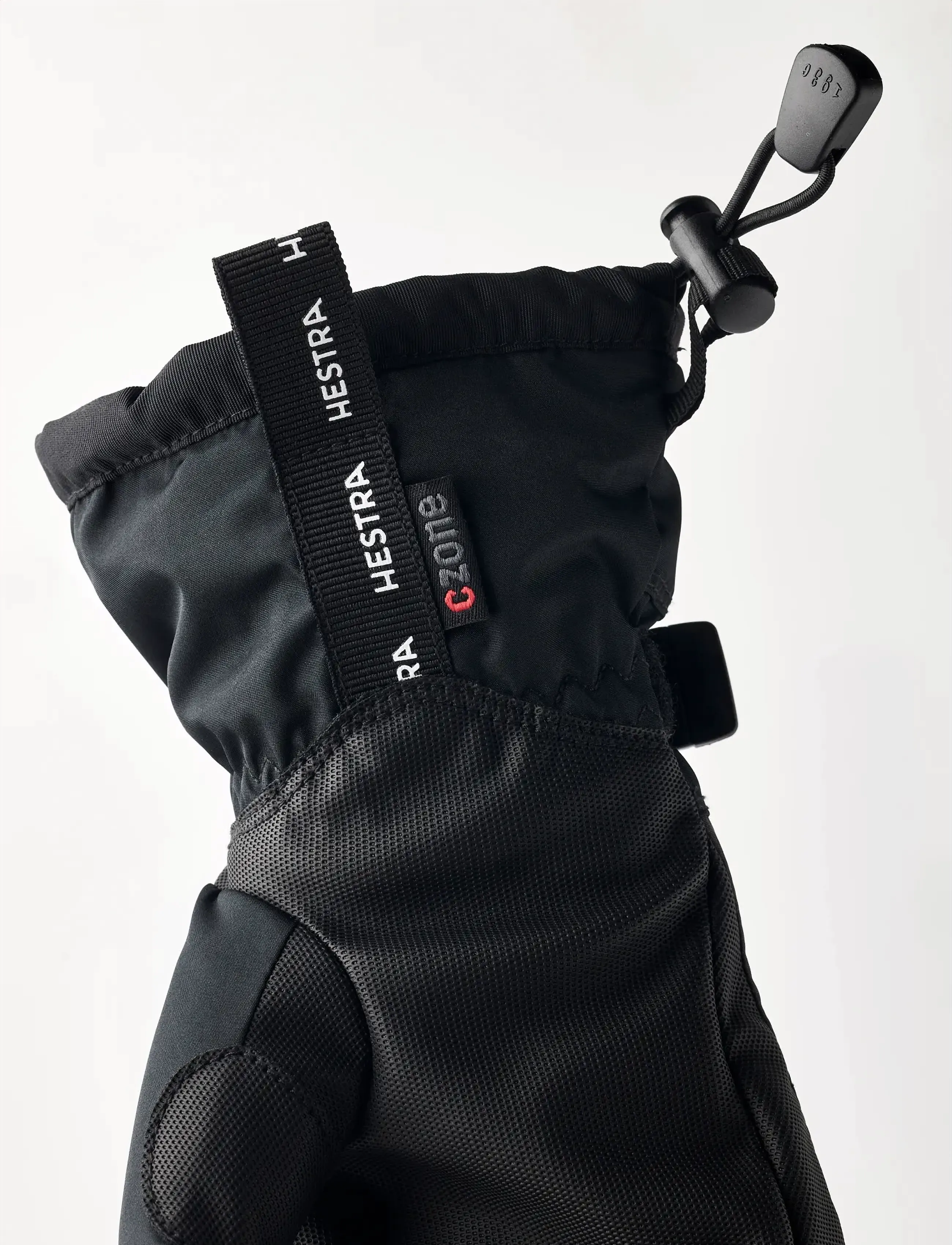 Hestra - Gauntlet CZone Jr. - 3 finger Graphite/Black - graphite/black - 1