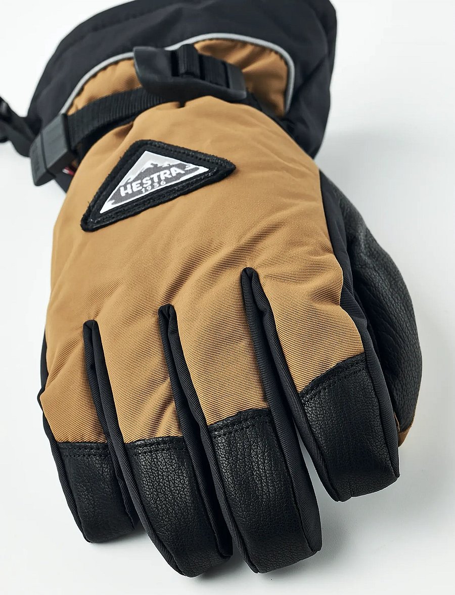 Hestra - Skare CZone Jr. - 5 finger - dark sand - 2