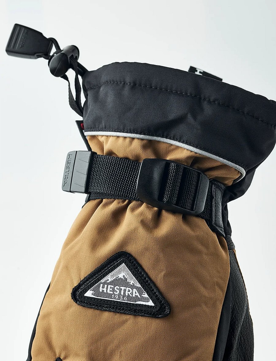 Hestra - Skare CZone Jr. - 5 finger - dark sand - 3