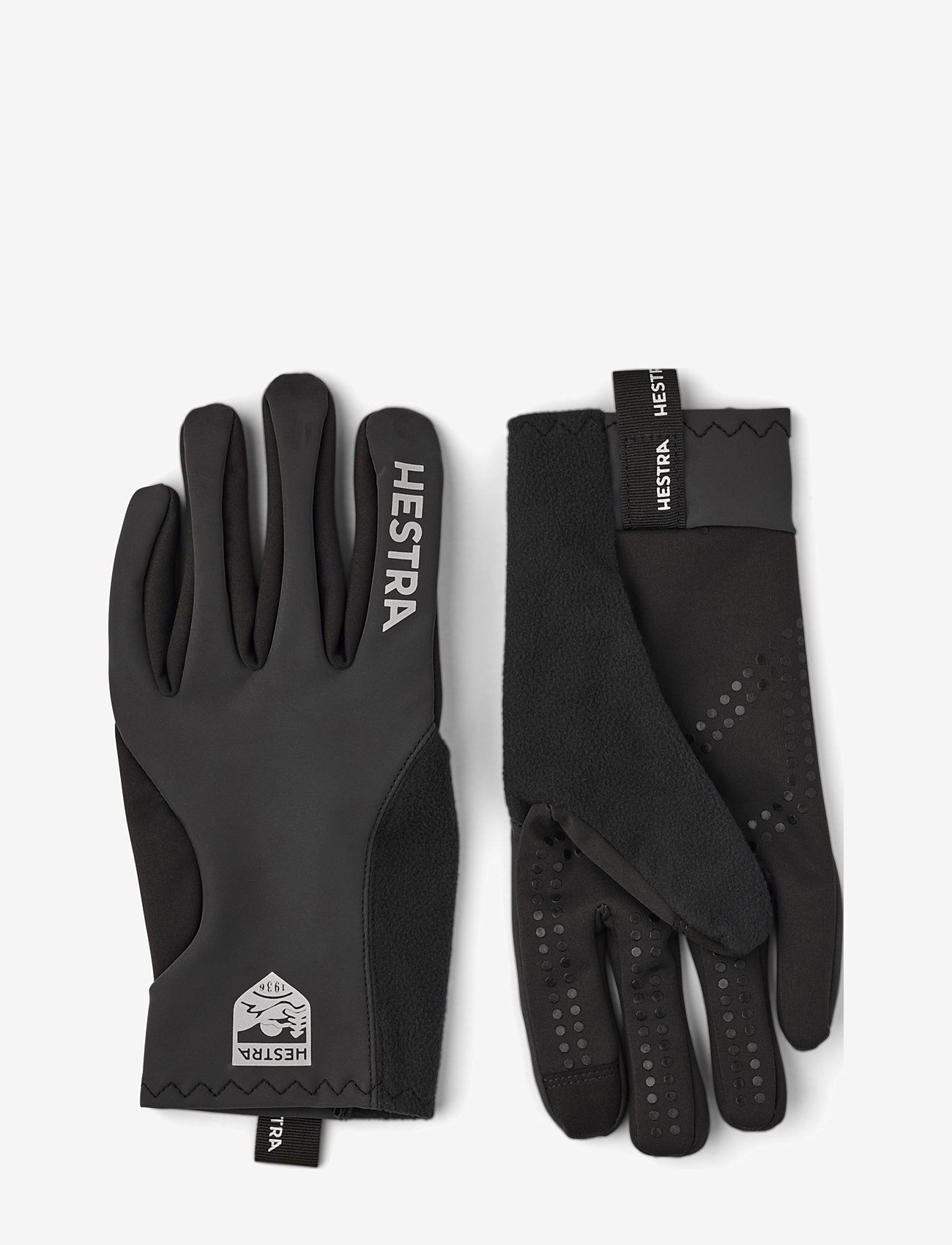 Hestra - Runners All Weather - 5 finger - rękawiczki z palcami - dark grey - 0