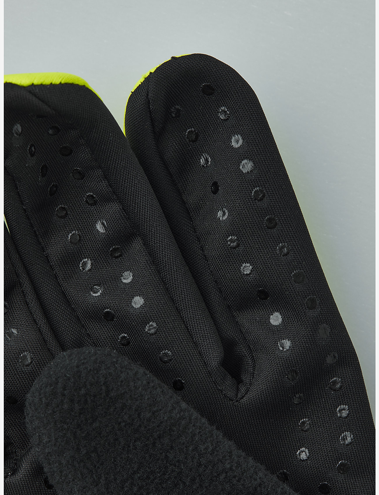 Hestra - Runners All Weather - 5 finger Dark grey-9 - yellow high viz - 4