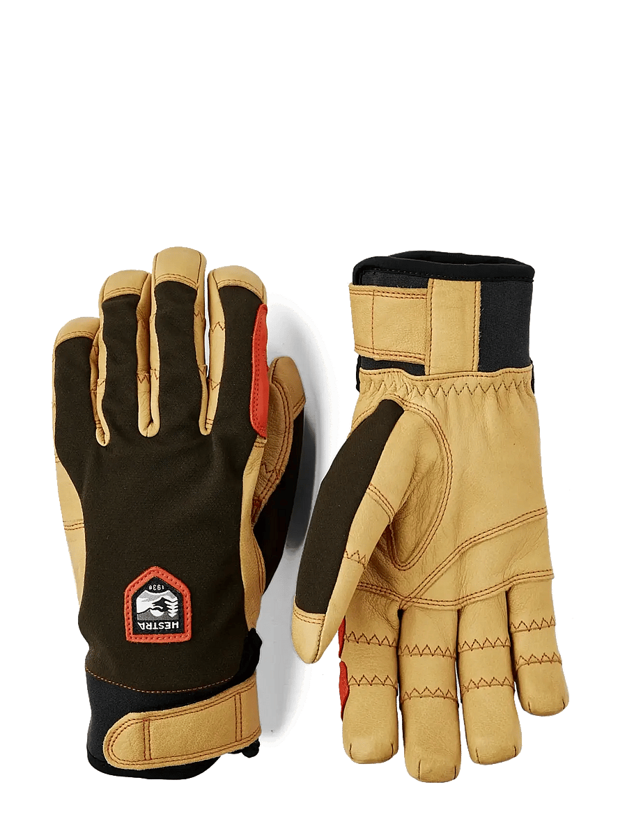 Hestra - Ergo Grip Active - 5 finger Dark forest/Natural brown - dark forest/natural brown - 1