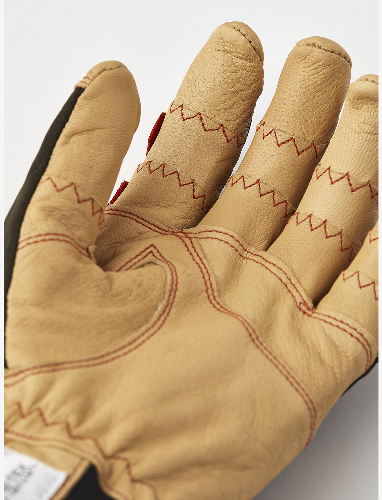 Hestra - Ergo Grip Active - 5 finger Black/Black - fingerhandsker - dark forest/natural brown - 3