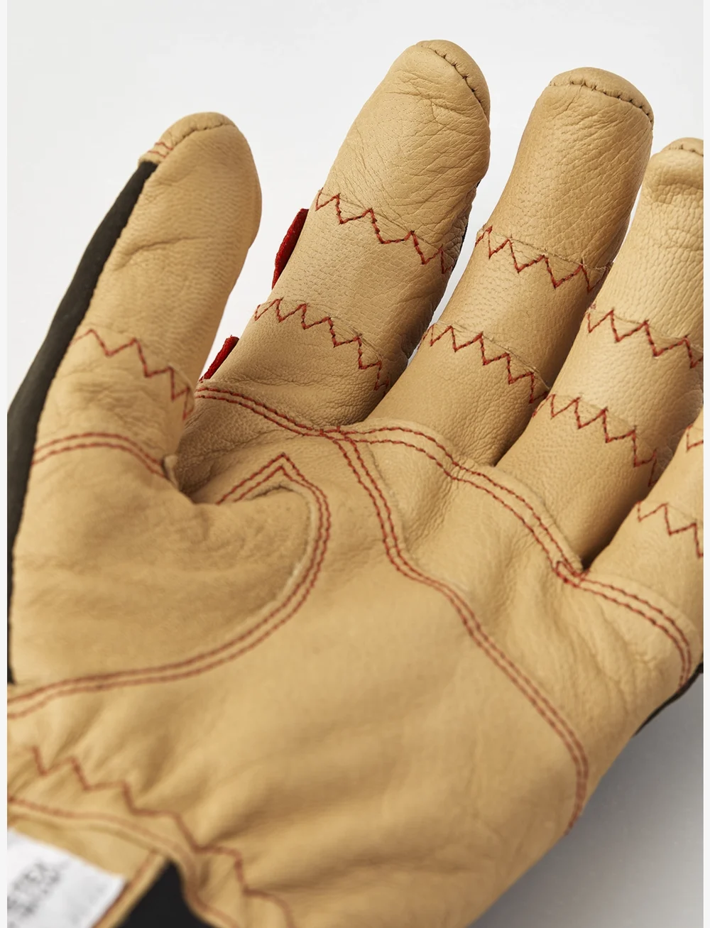 Hestra - Ergo Grip Active - 5 finger Dark forest/Natural brown - fingerhansker - dark forest/natural brown - 3