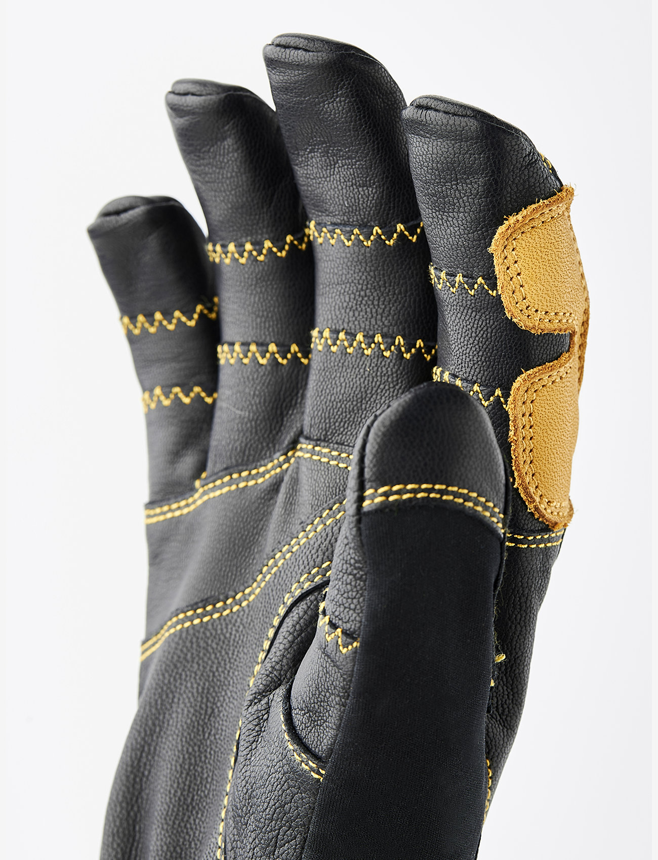 Hestra - Ergo Grip Active - 5 finger Black/Black - fingervantar - black/black - 2