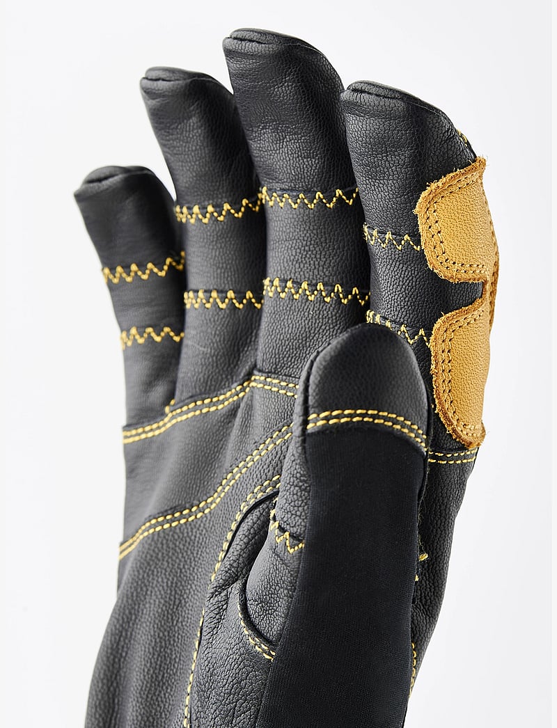 Hestra - Ergo Grip Active - 5 finger Black/Black - fingervantar - black/black - 2