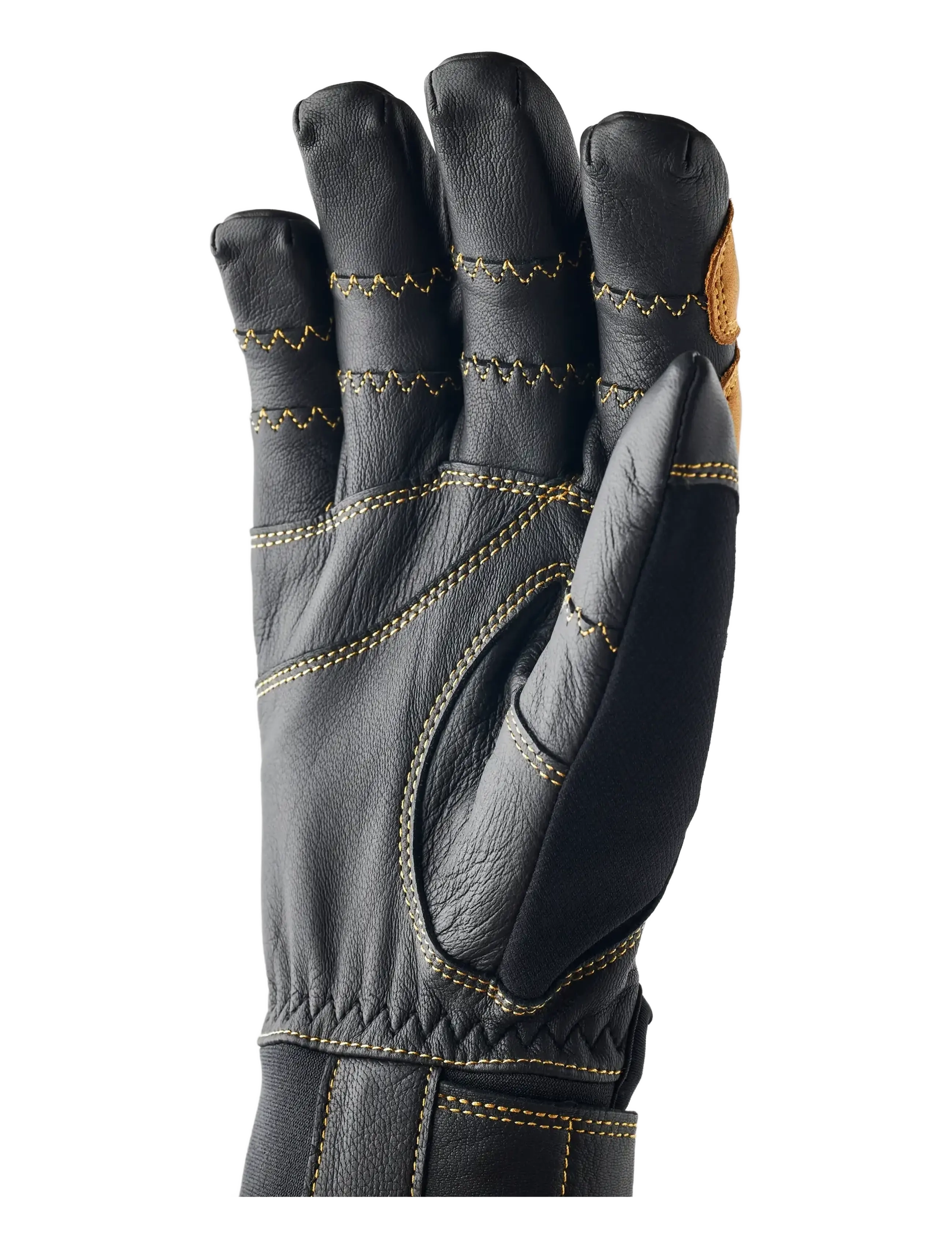 Hestra - Ergo Grip Active - 5 finger Dark forest/Natural brown - black/black - 3