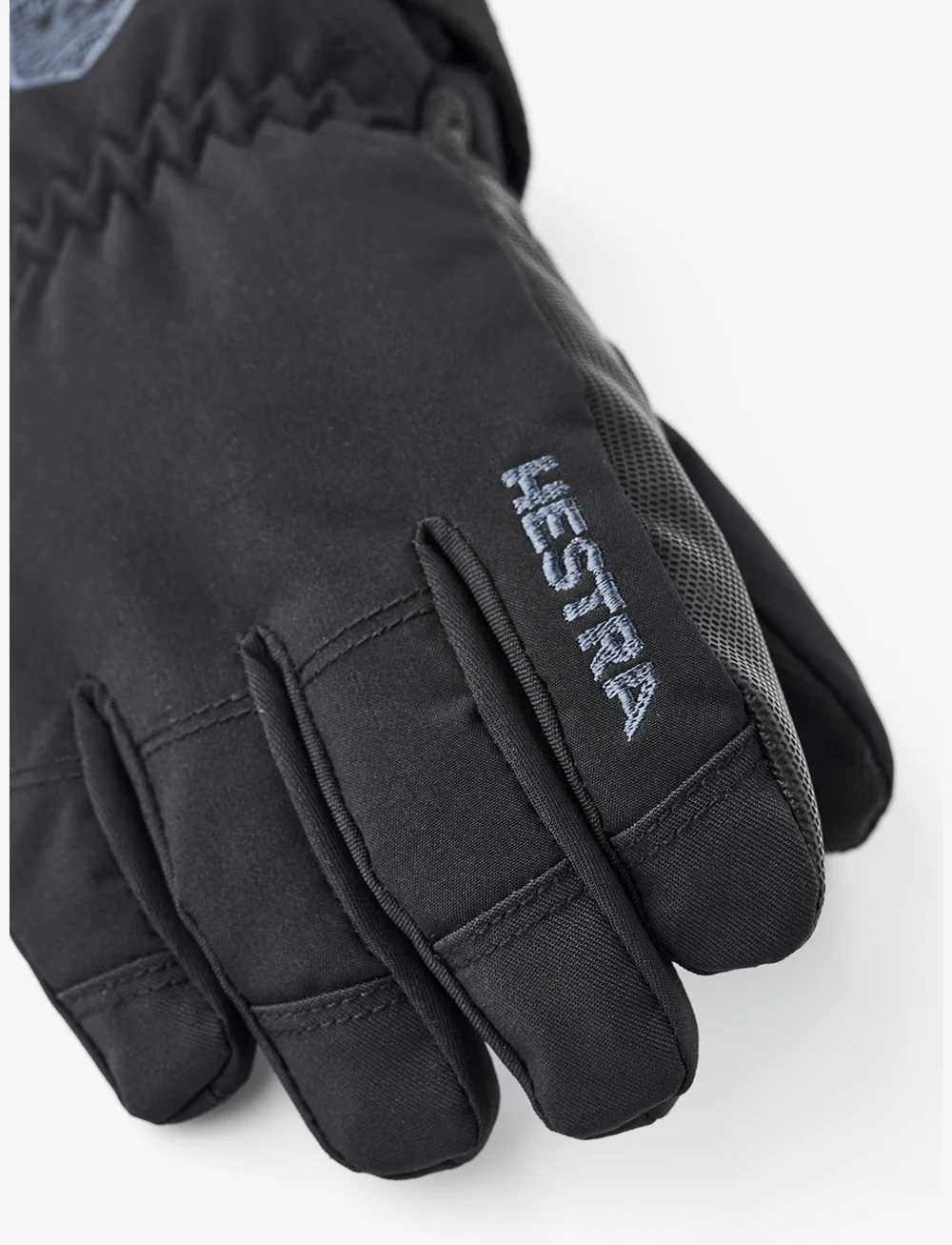 Hestra - Ferox Primaloft - 5 finger Pink - handsker - black - 2