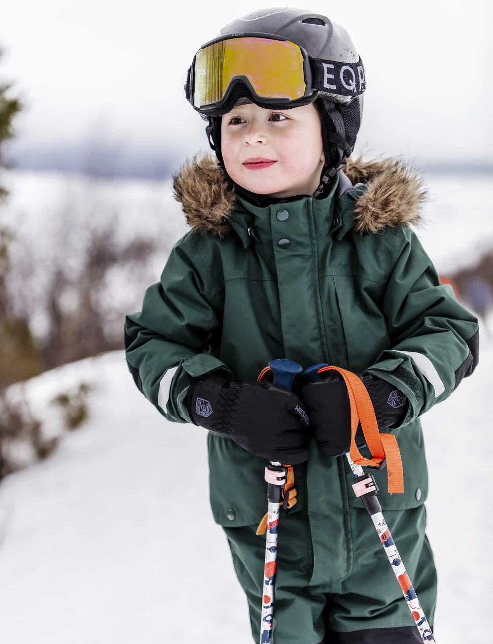 Hestra - Ferox Primaloft - 5 finger Pink - handsker - black - 0