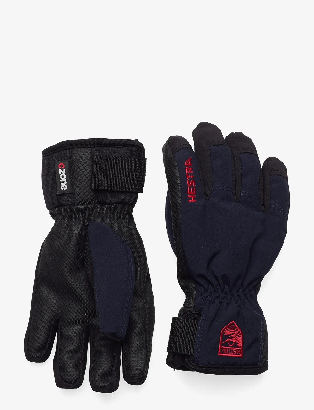 Hestra - Ferox Primaloft - 5 finger Black - vantar - navy - 0