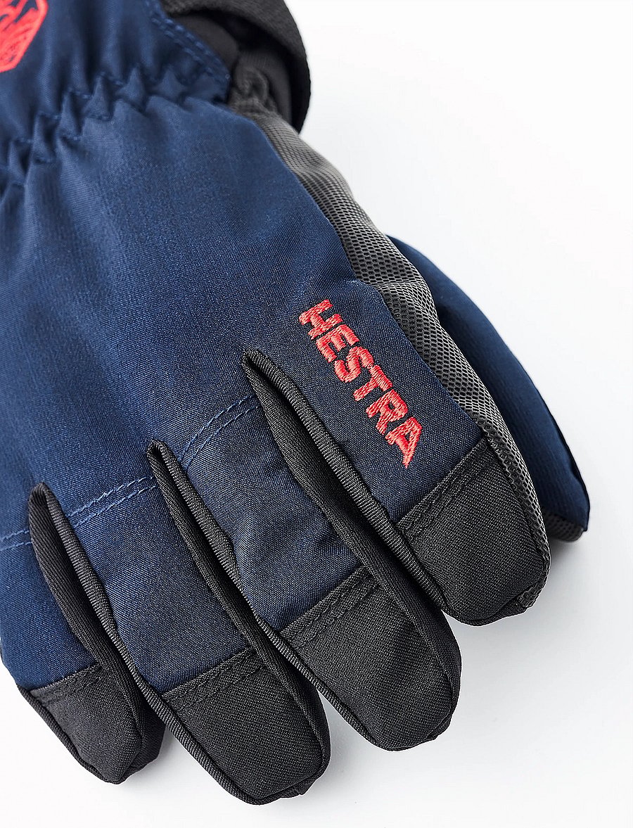 Hestra - Ferox Primaloft - 5 finger Pink - navy - 3