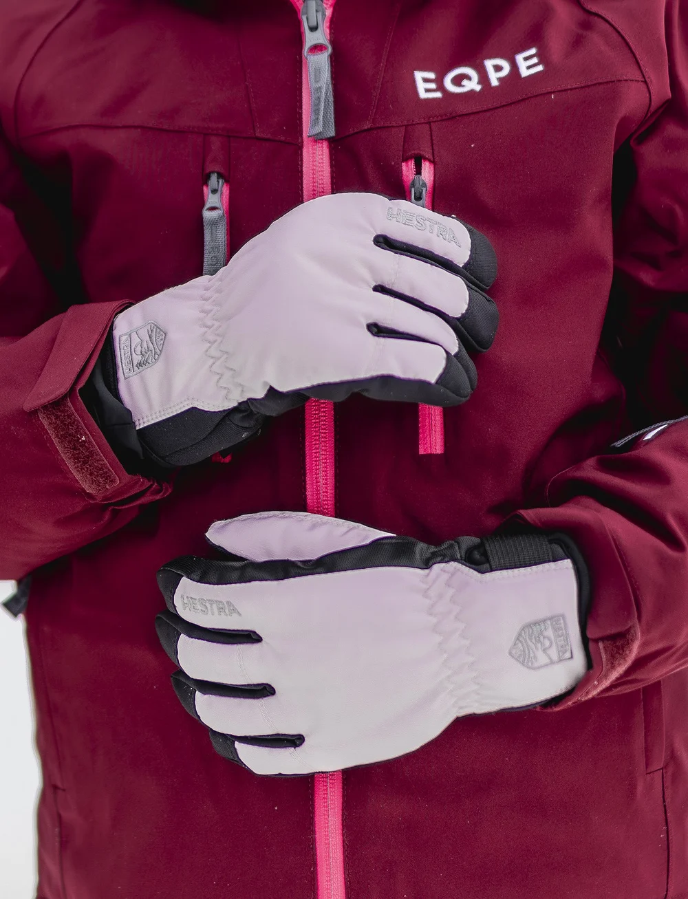 Hestra - Ferox Primaloft - handsker - pink - 0