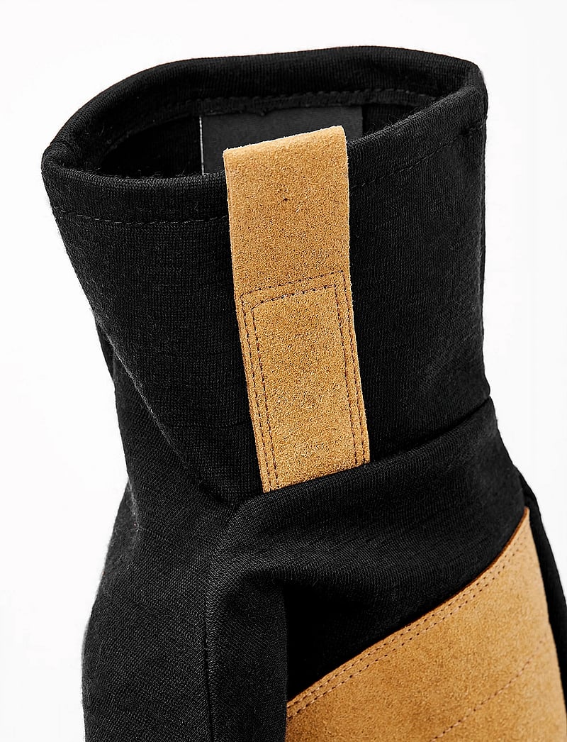 Hestra - Merino Windwool Liner - 5 finger Black - finger gloves - black - 5