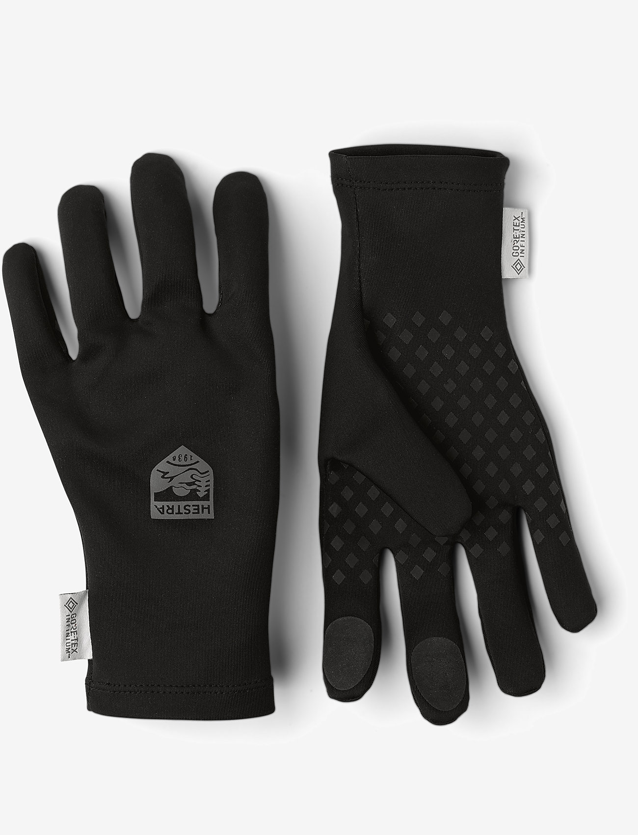 Hestra - Infinium Stretch Liner Light - 5 finger - black - 0