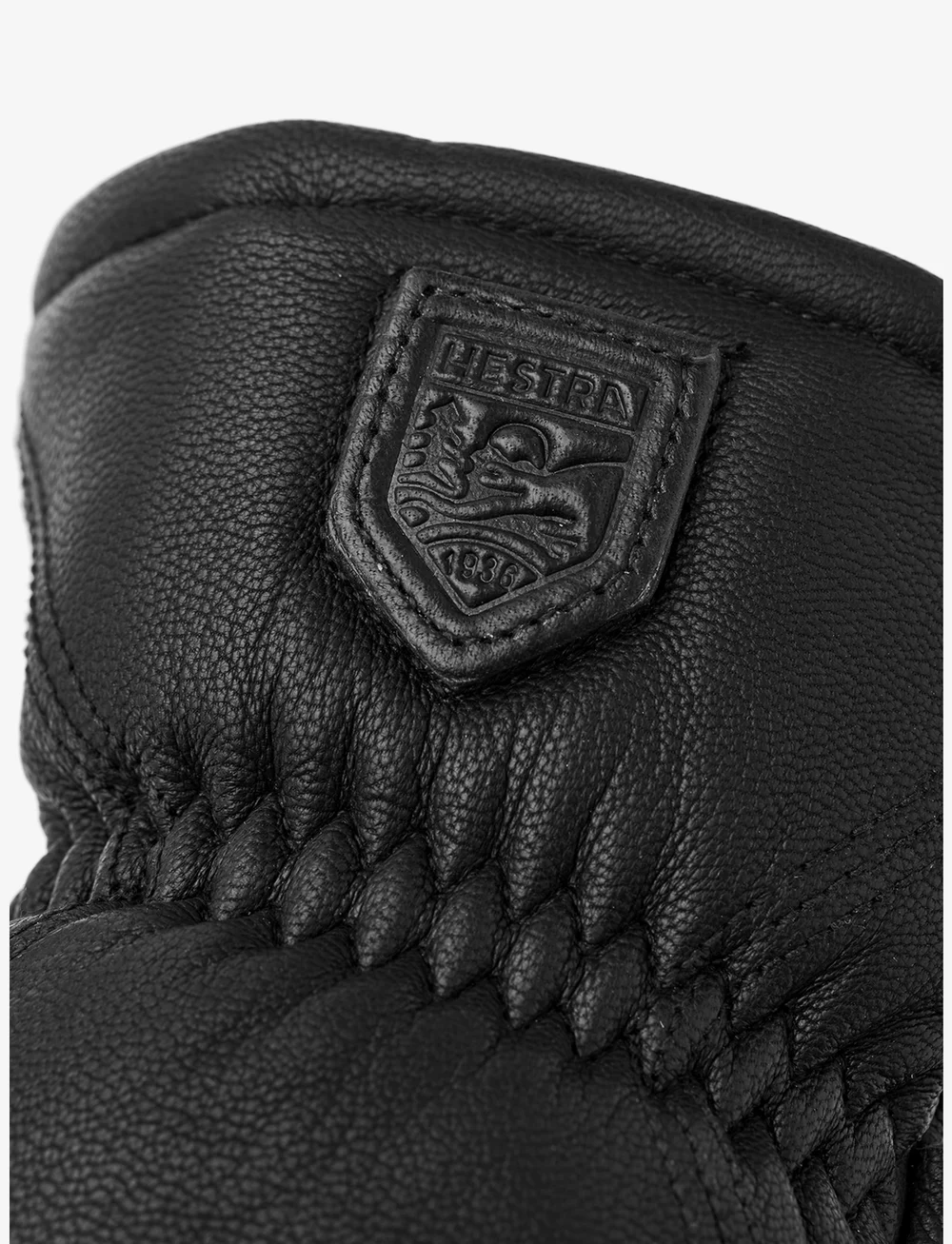 Hestra - Leather Box - mitt Black - fäustlinge - black - 3