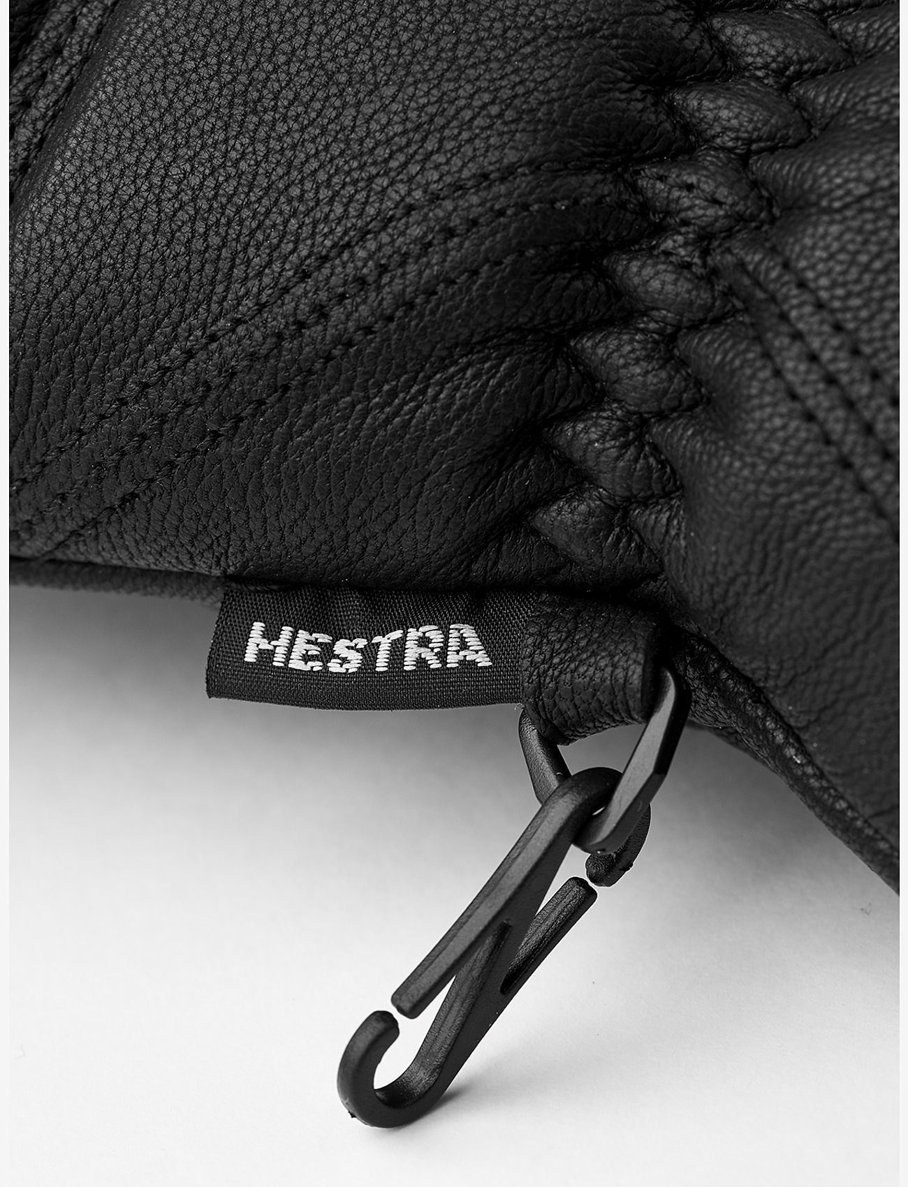 Hestra - Leather Box - mitt Offwhite - fäustlinge - black - 4