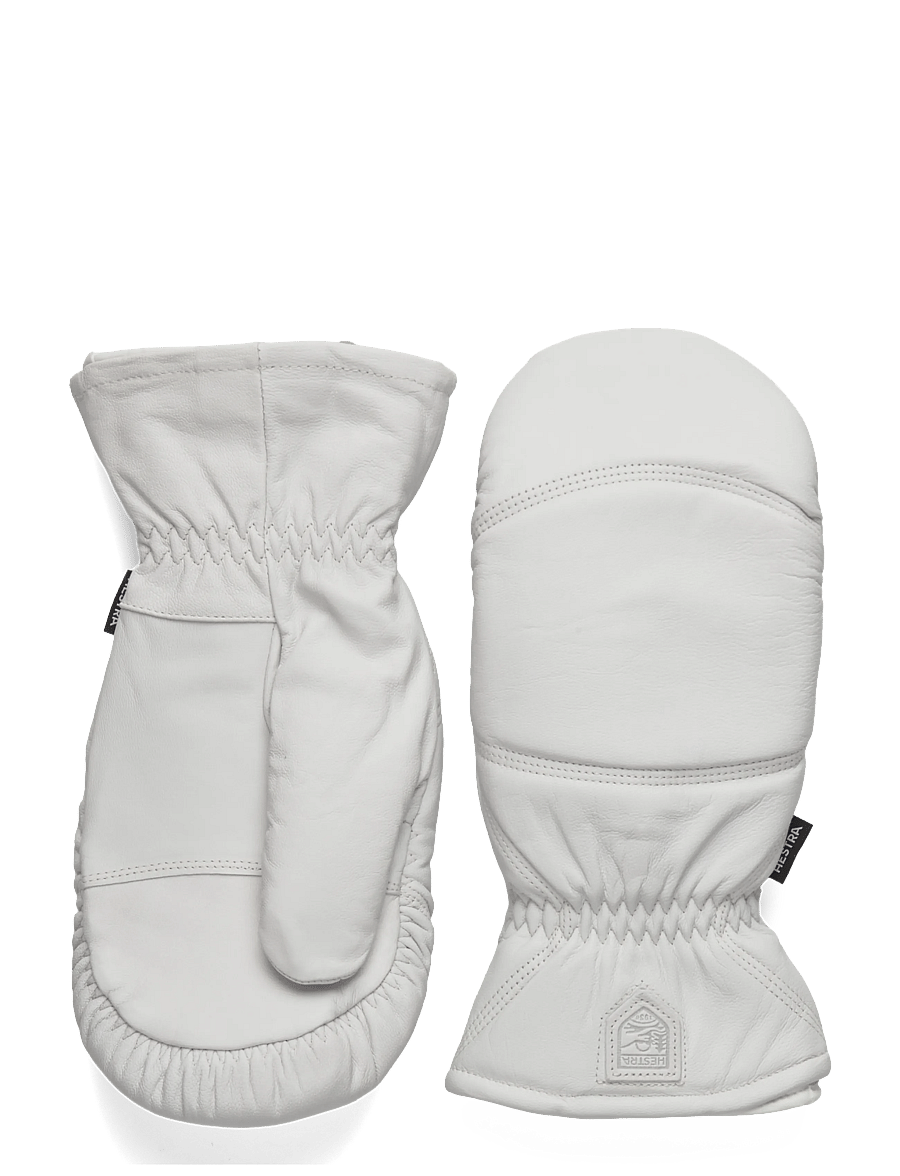 Hestra - Leather Box - mitt - fäustlinge - offwhite - 1