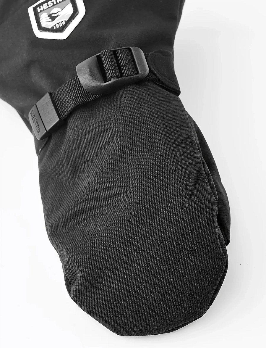 Hestra - Fjellvotten Jr. - mitt - black - 2