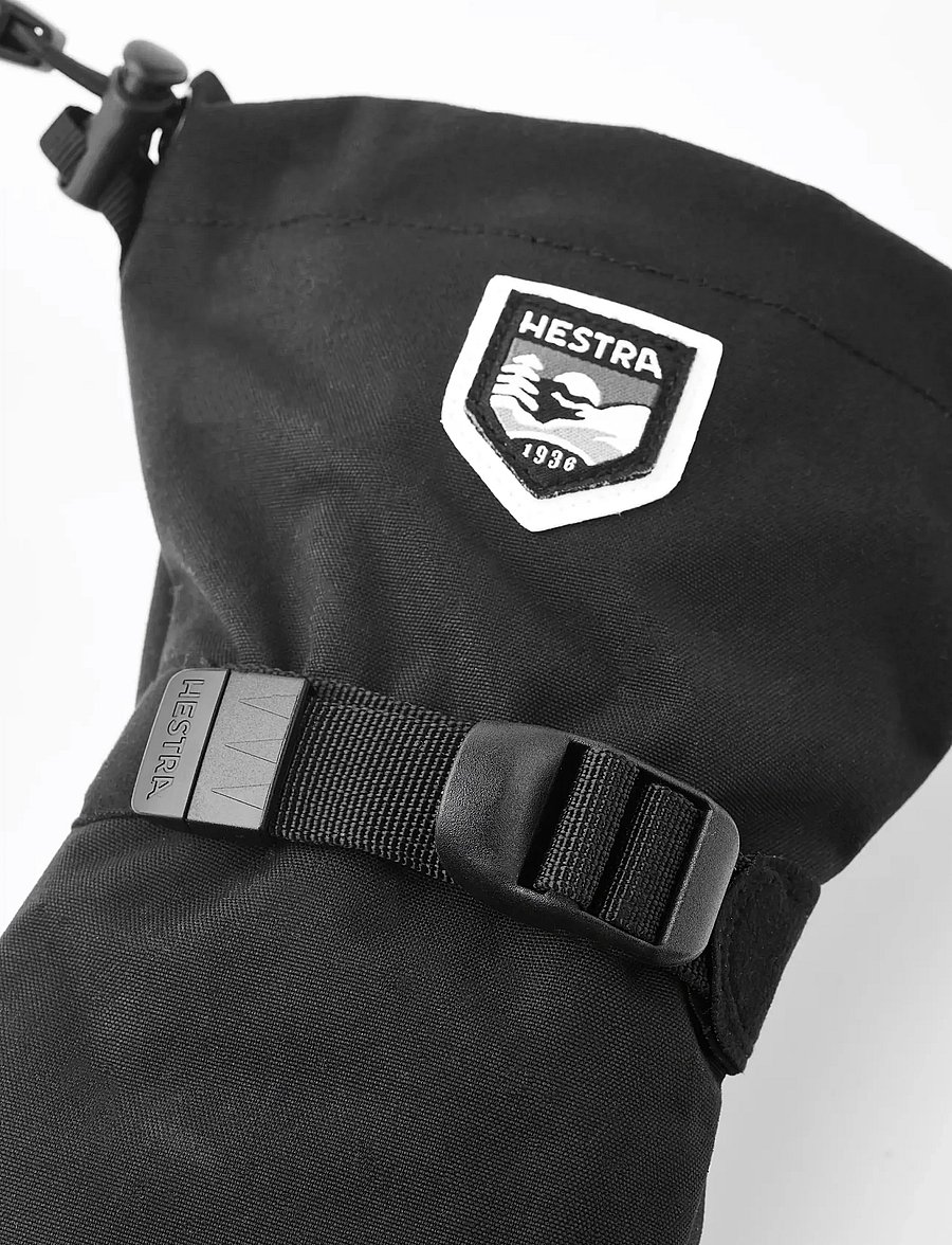 Hestra - Fjellvotten Jr. - mitt - black - 3