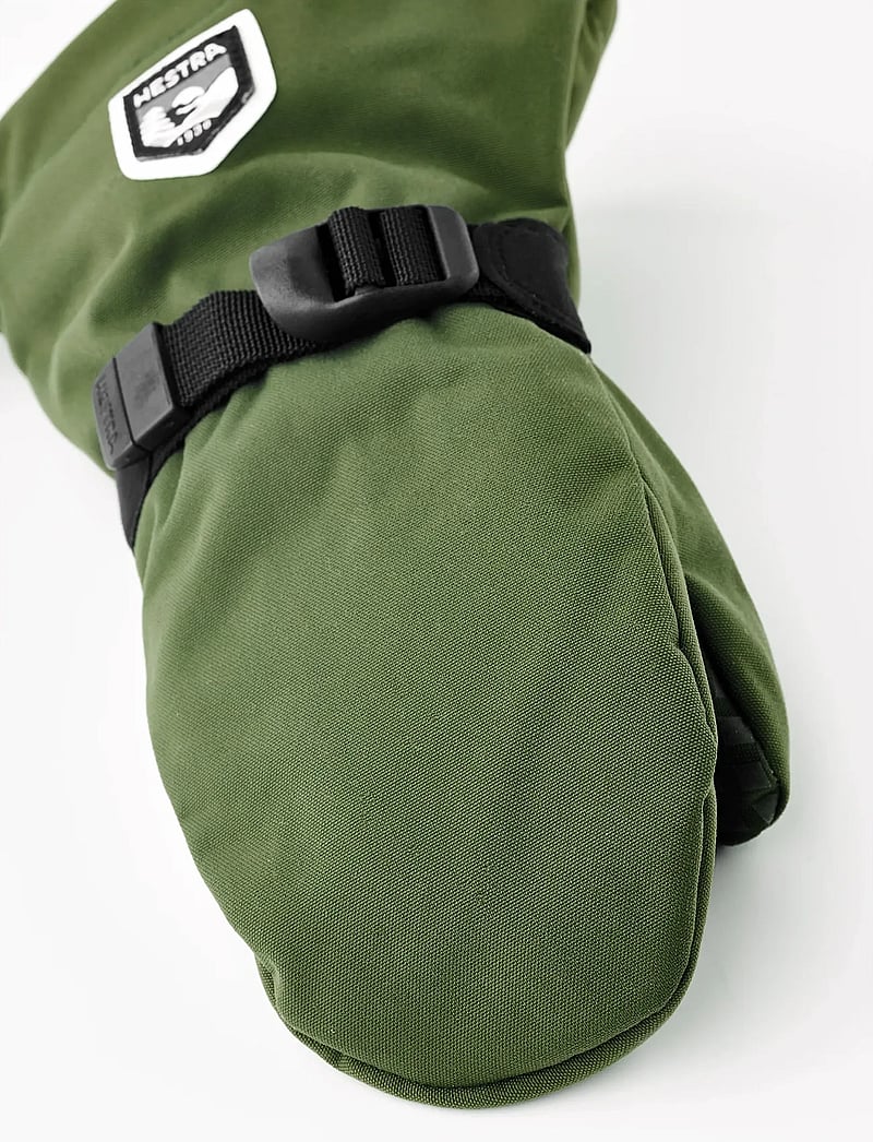 Hestra - Fjellvotten Jr. - mitt Olive - vihmakindad - olive - 1