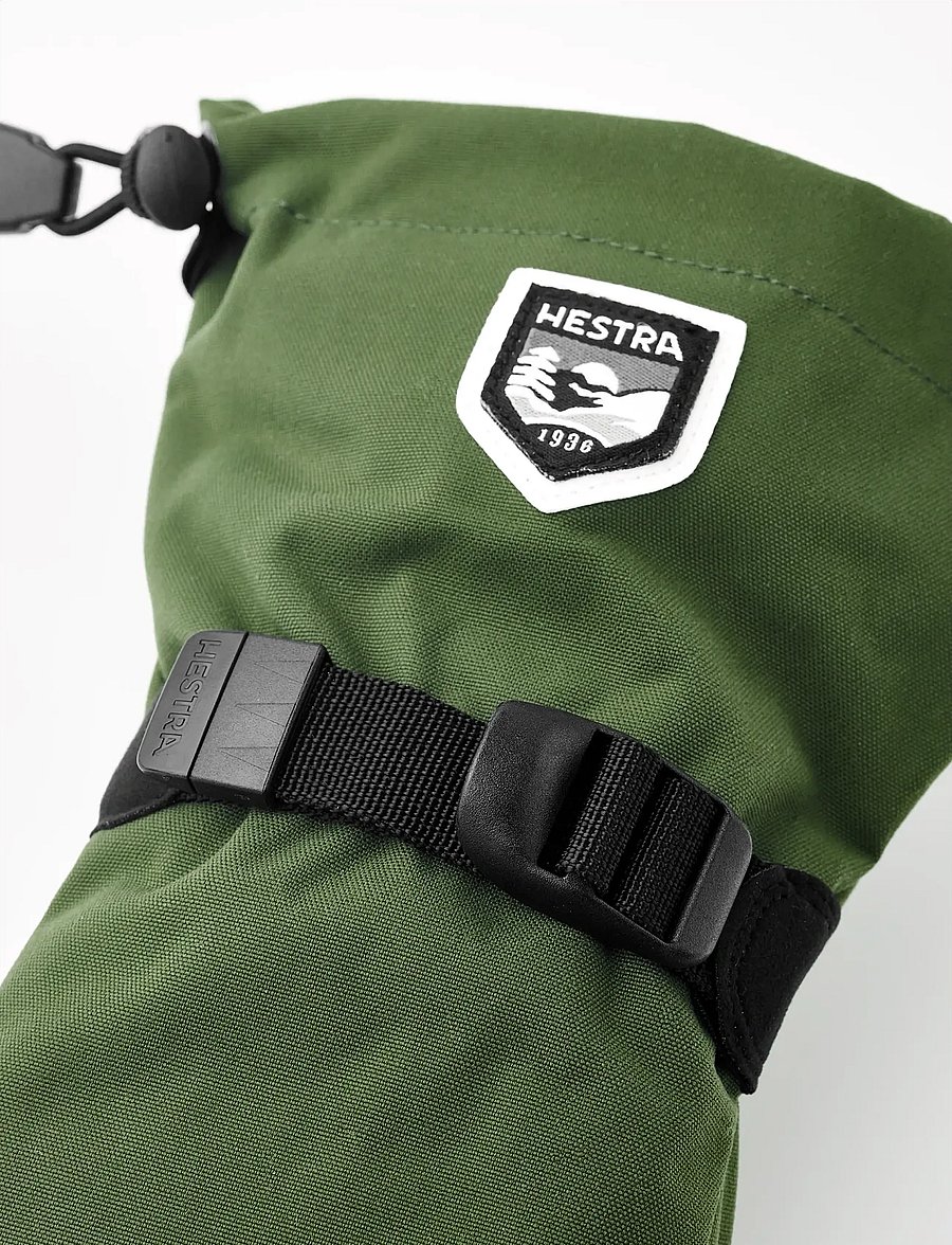Hestra - Fjellvotten Jr. - mitt Olive - olive - 2