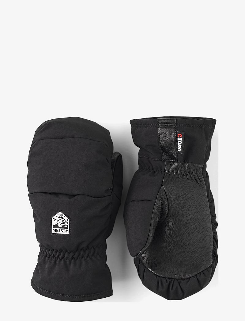 Hestra - Foss Jr. - mitt Black - handsker - black - 0