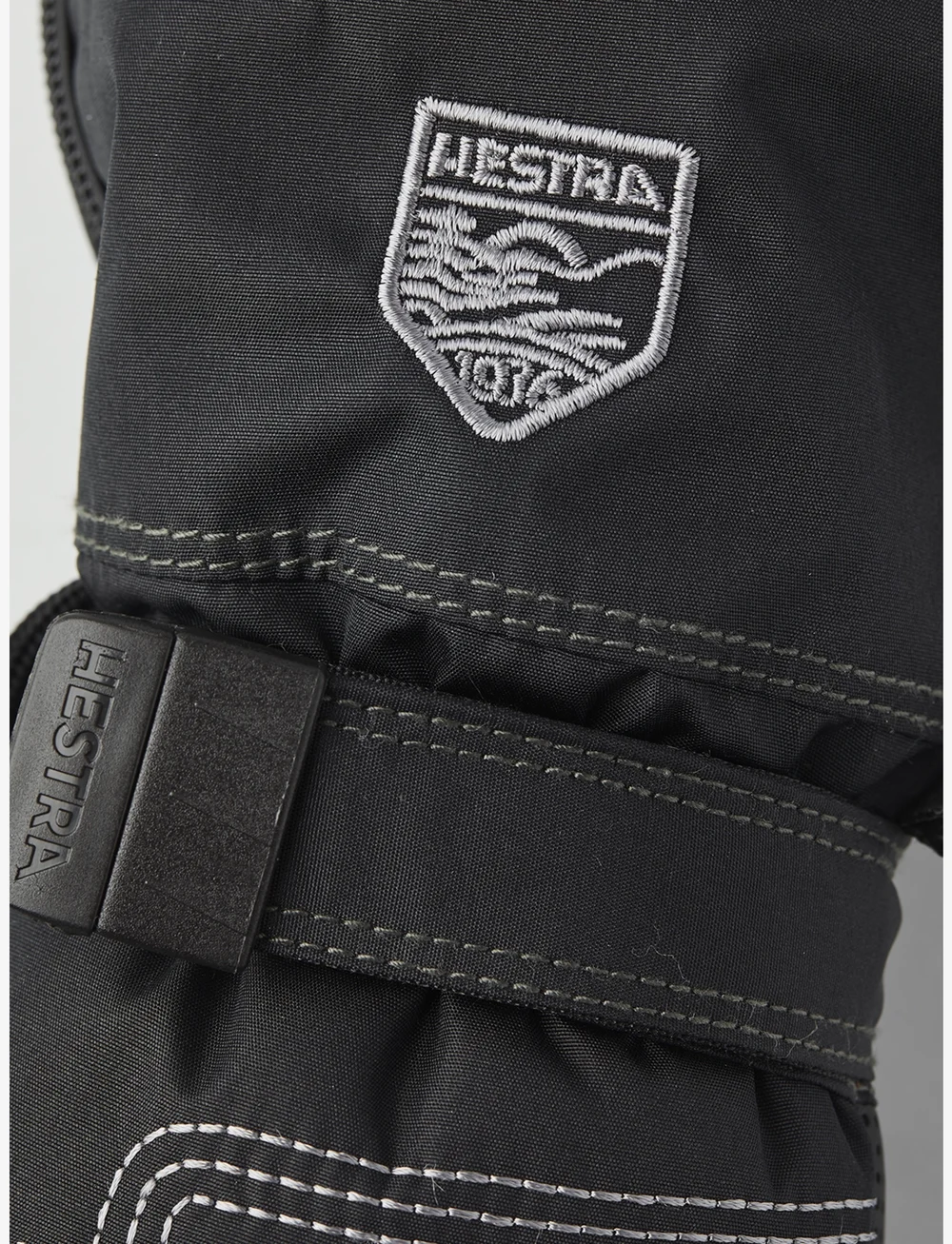Hestra - Baby Zip Long - handsker - black/black - 1