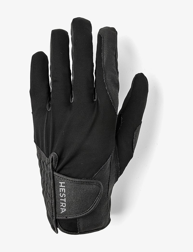 Hestra - Golf Ergo Grip Left - 5 finger White/Rust-9 - black/black - 0