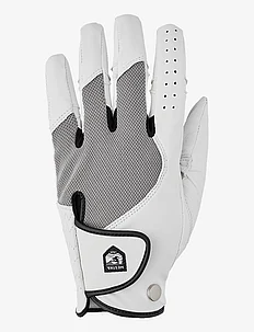 Golf Super Wedge Left - 5 finger White/Dark grey-10, Hestra