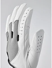 Hestra - Golf Super Wedge Left - 5 finger White/Dark grey-8 - golf-ausrüstung - white/dark grey - 1