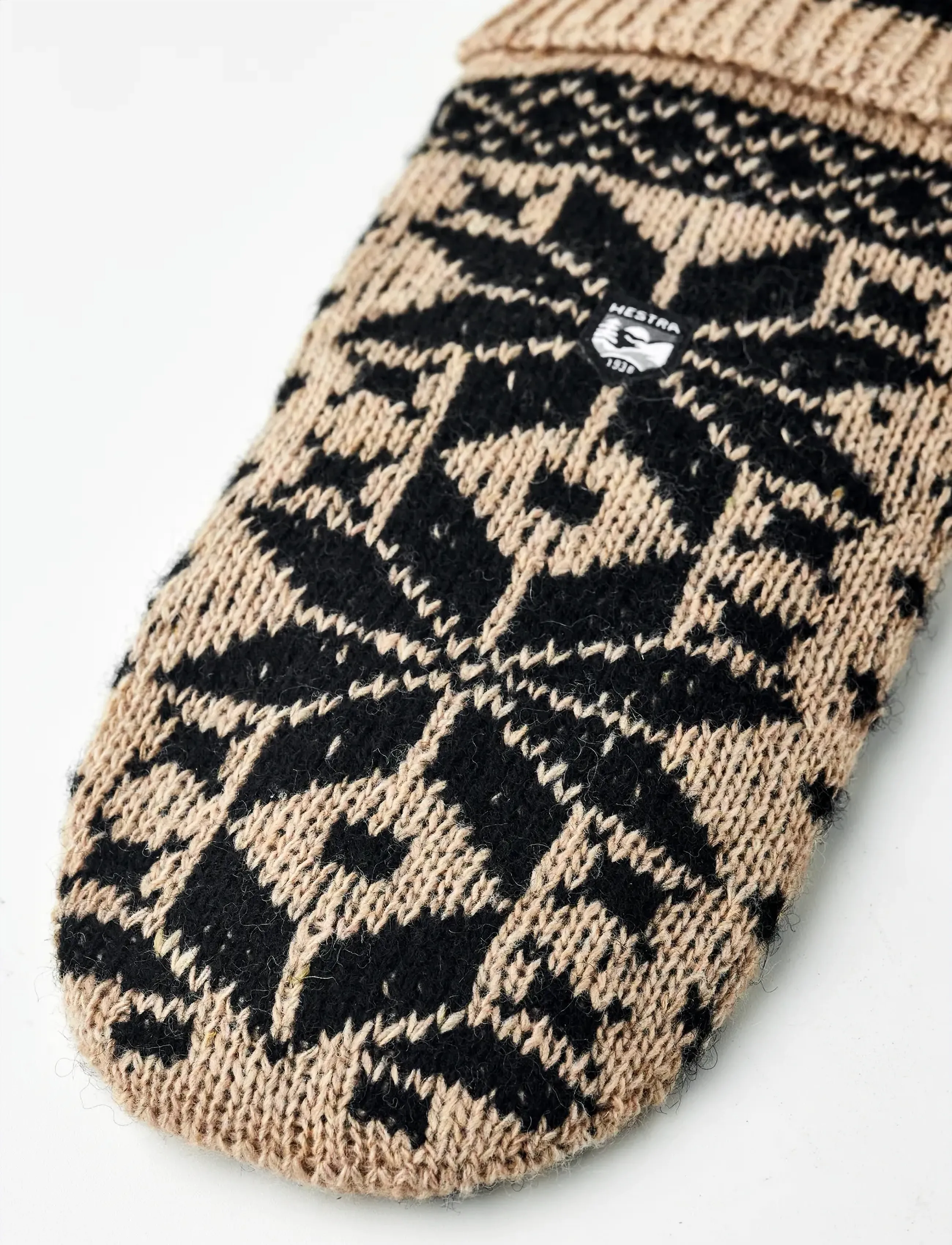 Hestra - Isvik Mitt - tumvantar - beige/black - 1