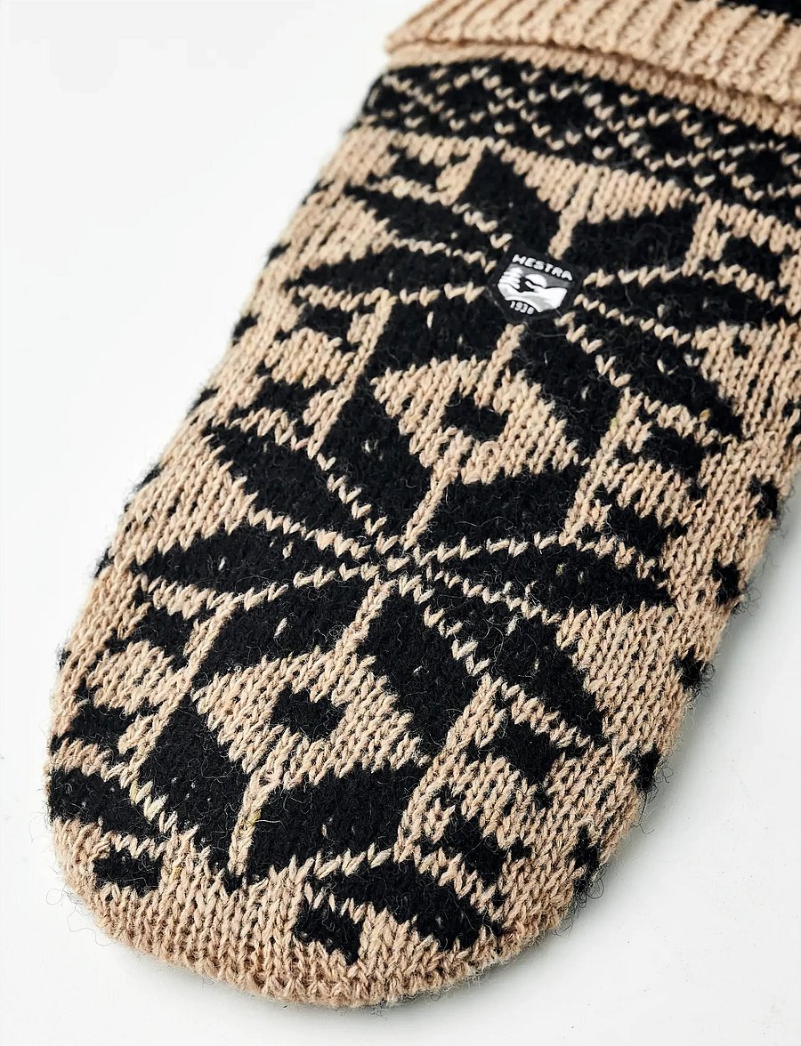 Hestra - Isvik Mitt - tumvantar - beige/black - 1