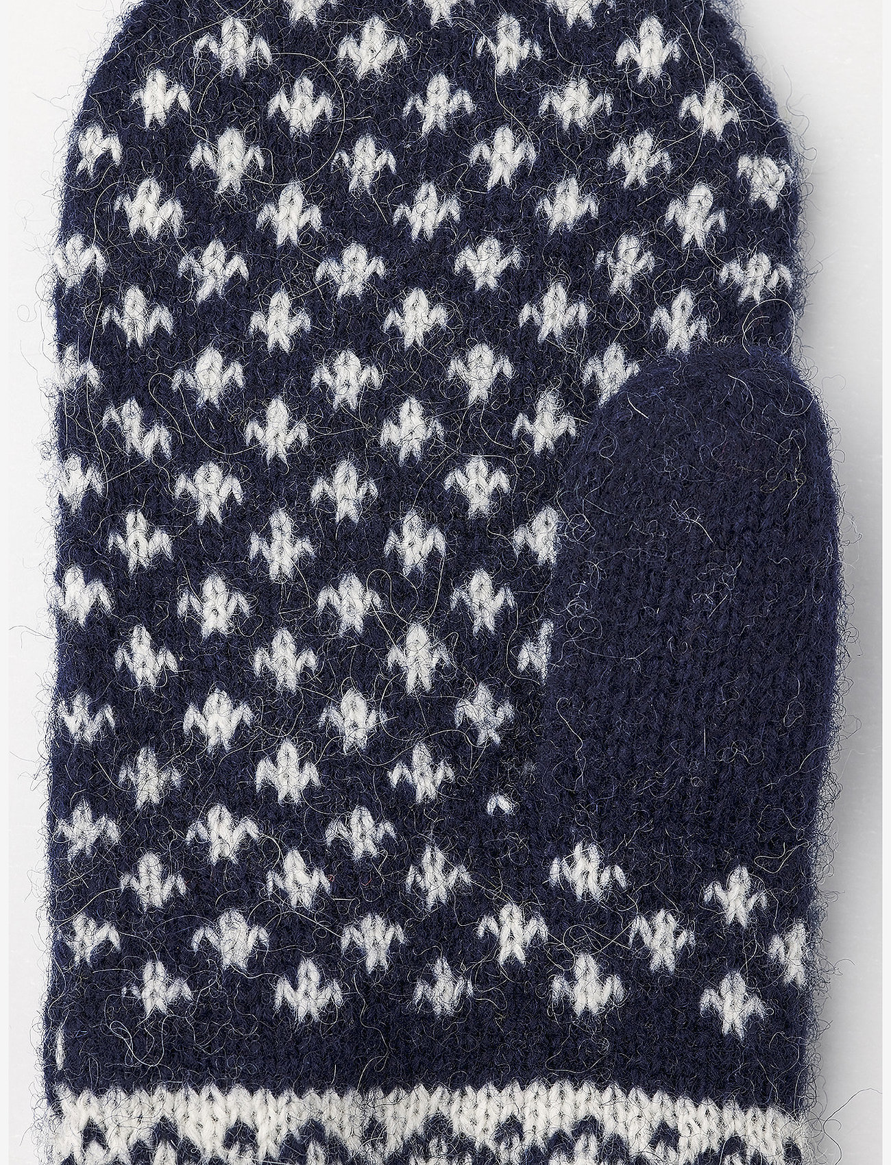 Hestra - Isvik Mitt Beige/Black - tumvantar - navy/offwhite - 3