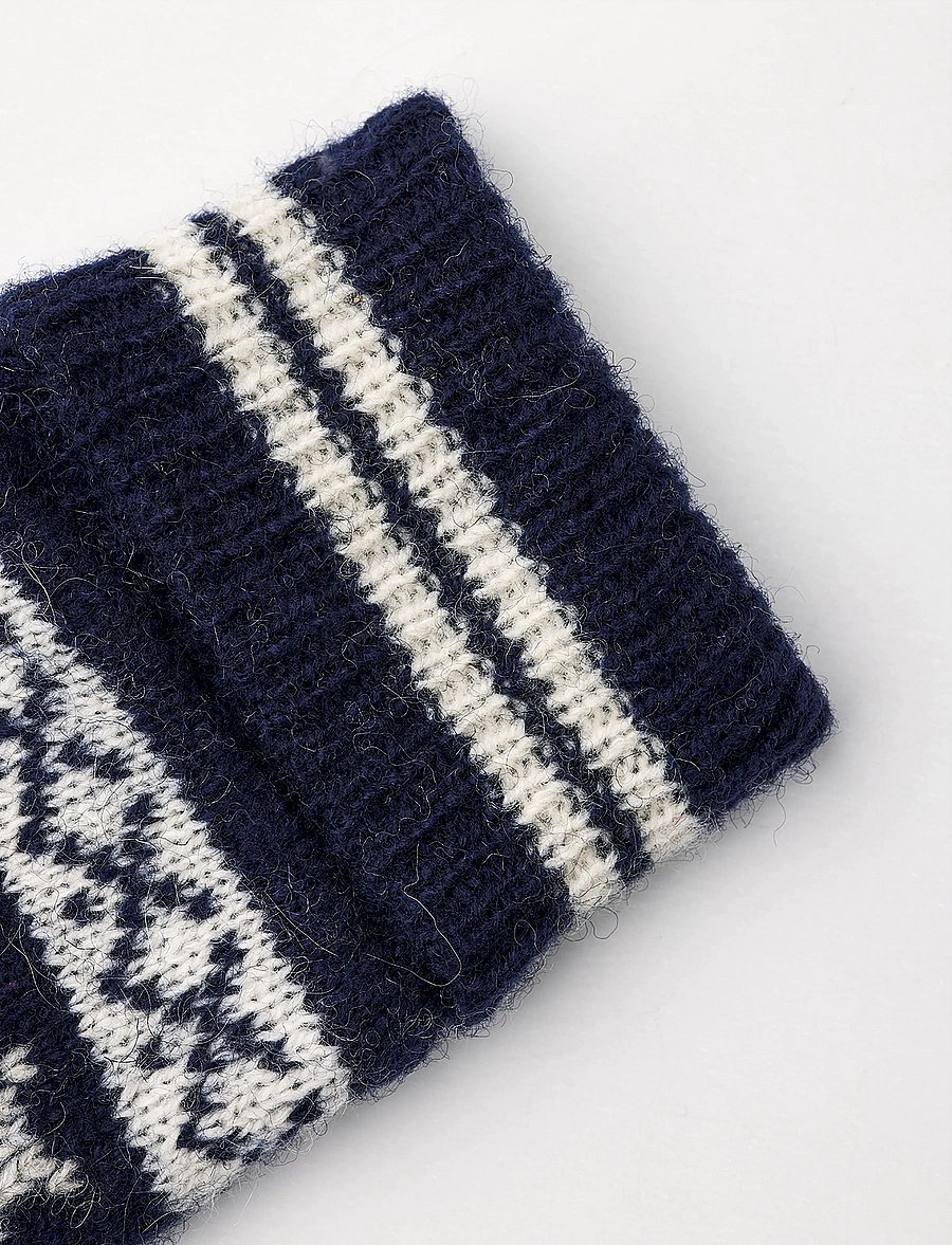 Hestra - Isvik Mitt - thumb gloves - navy/offwhite - 2