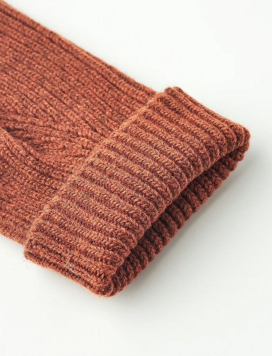 Hestra - Helle Mitt - fäustlinge - burnt ochre - 2